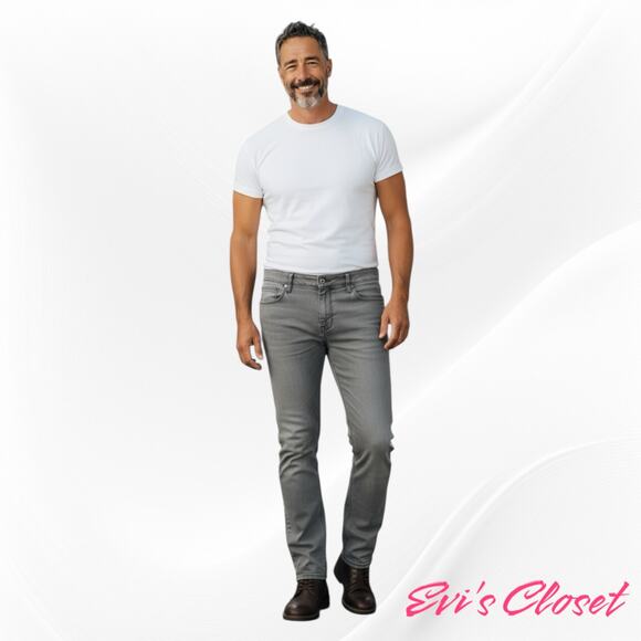 Castro Mens Jonathon Straight Mens Jeans Sz 34 - Picture 1 of 9